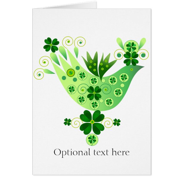 Irish Luck Bird (Front)