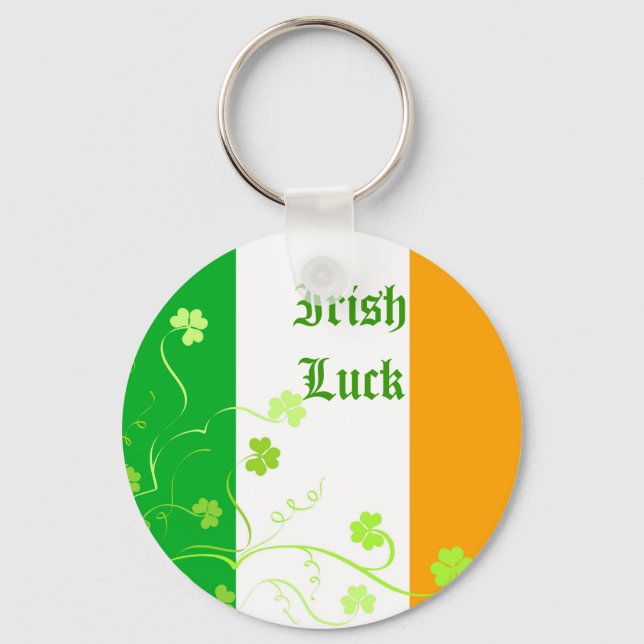 Irish Luck Key Ring (Front)