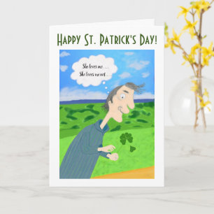 Irish Luck St. Patrick's Day Greeting Card