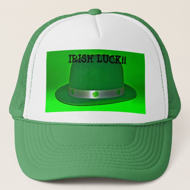 Irish Luck Truckers HAT (Front)