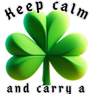 Irish magic with this unique cushion