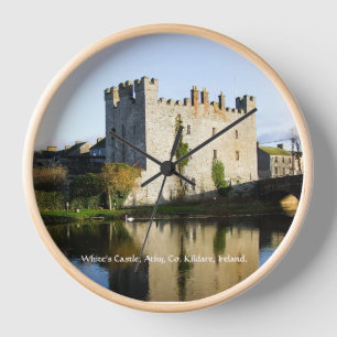 Irish Mediaeval Castle, Athy, Co. Kildare Ireland Clock