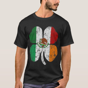 Irish Mexican Flag Mexico Ireland St Patricks Day T-Shirt