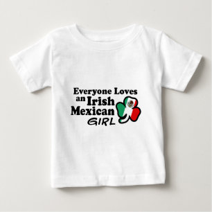 Irish Mexican Girl Baby T-Shirt