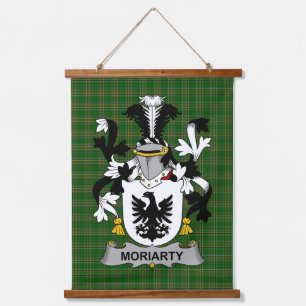 Irish Moriarty or O_Moriarty Coat of Arms Family C Hanging Tapestry
