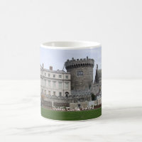 Irish mug, historic Dublin Castle, Ireland