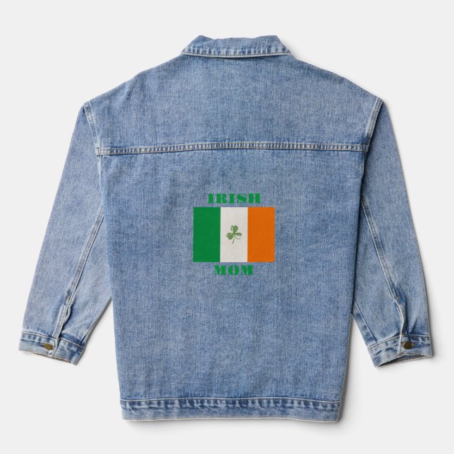 Irish Mum Denim Jacket (Back)