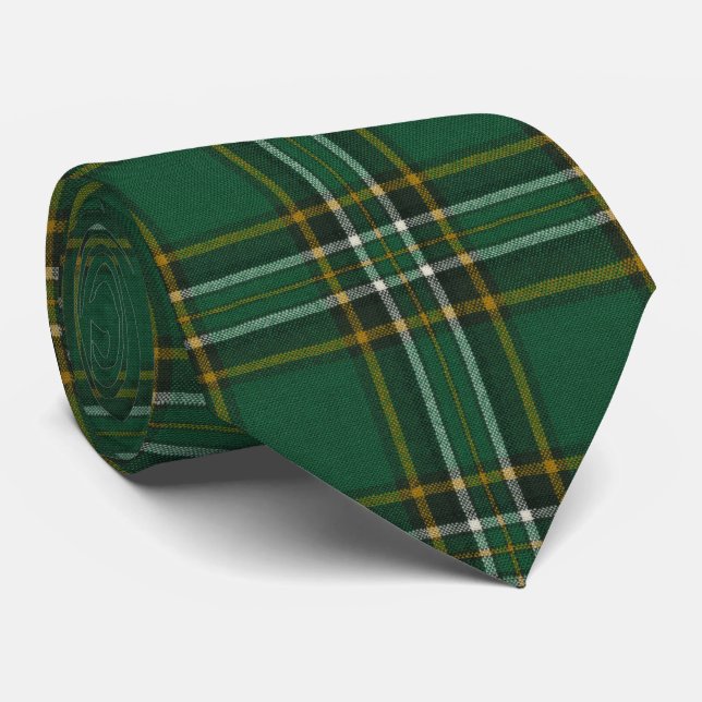 Irish National Original Tartan Tie (Rolled)