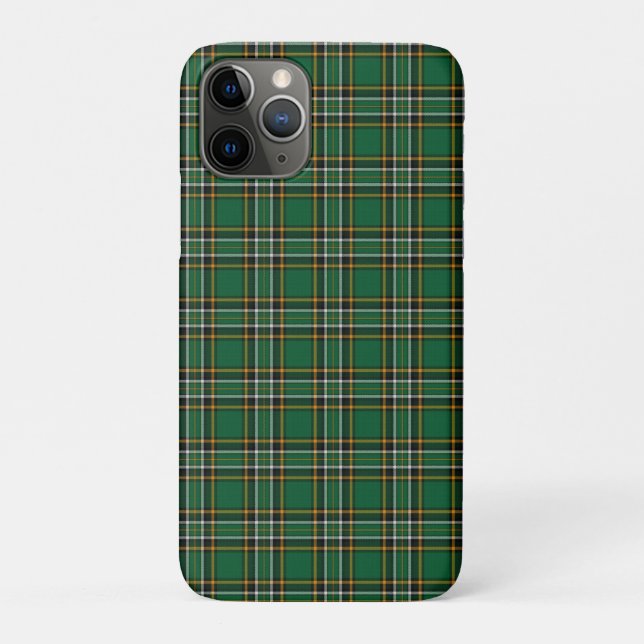 Irish National Tartan Case-Mate iPhone Case (Back)