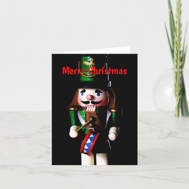 Irish Nutcracker Holiday Card (Front)