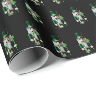 Irish Nutcracker Pattern  Wrapping Paper