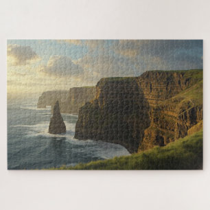 Irish Ocean Cliffs Jigsaw Puzzle
