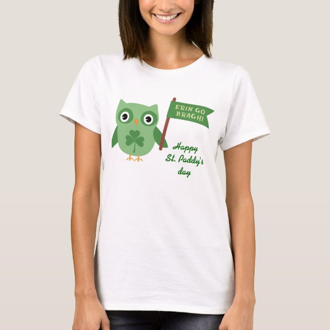 Irish Owl T-Shirt (Front)