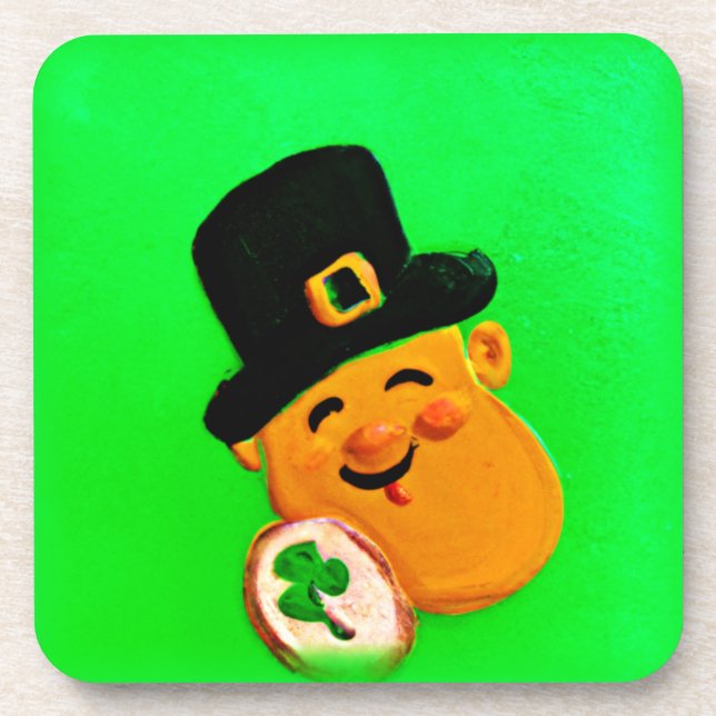 Irish Painting Artwork. Buy Now Coaster (Front)