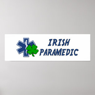 Irish Paramedic Poster