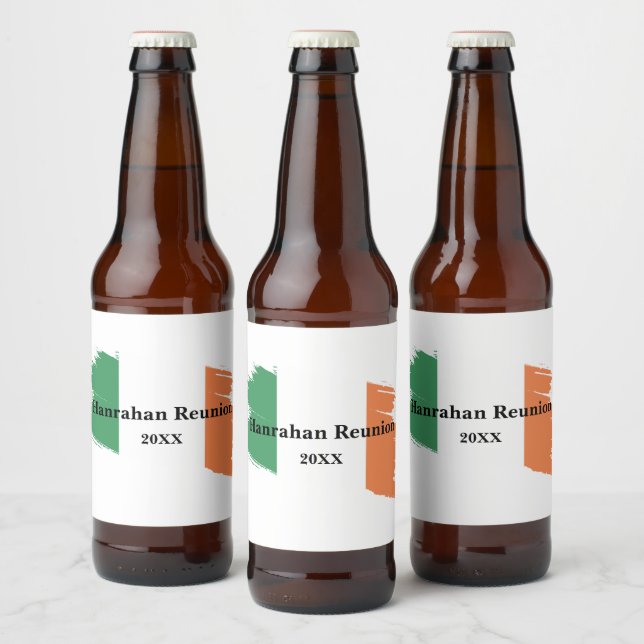 Irish Party Beer Bottle Label (Bottles)
