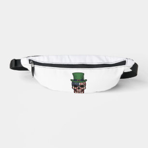 Irish Patriotic Skull Vintage Engraving Shirt Desi Bum Bags