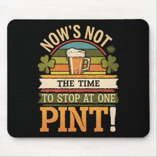 Irish Patty's Green St Paddy Funny Saint Patricks Mouse Pad