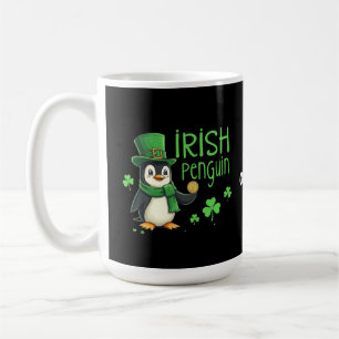 Irish Penguin A Lucky Blend of Fun, Humour, Charm Coffee Mug