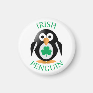 Irish penguin magnet