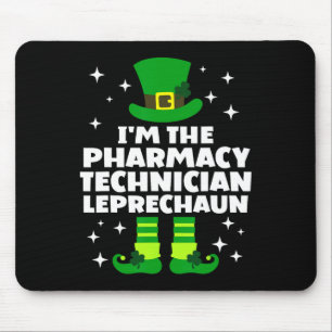 Irish Pharmacy Technician Leprechaun St Patricks D Mouse Pad