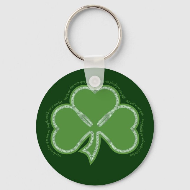 Irish Prayer Key Ring (Front)