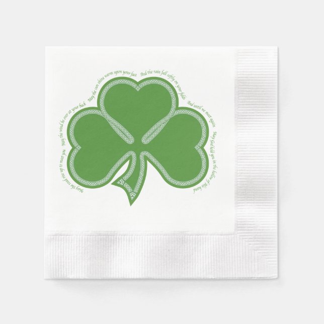 Irish Prayer Napkin (Front)