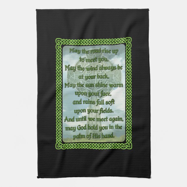 Irish Prayer Tea Towel (Vertical)