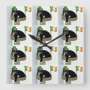 Irish Pride Lucy Square Wall Clock