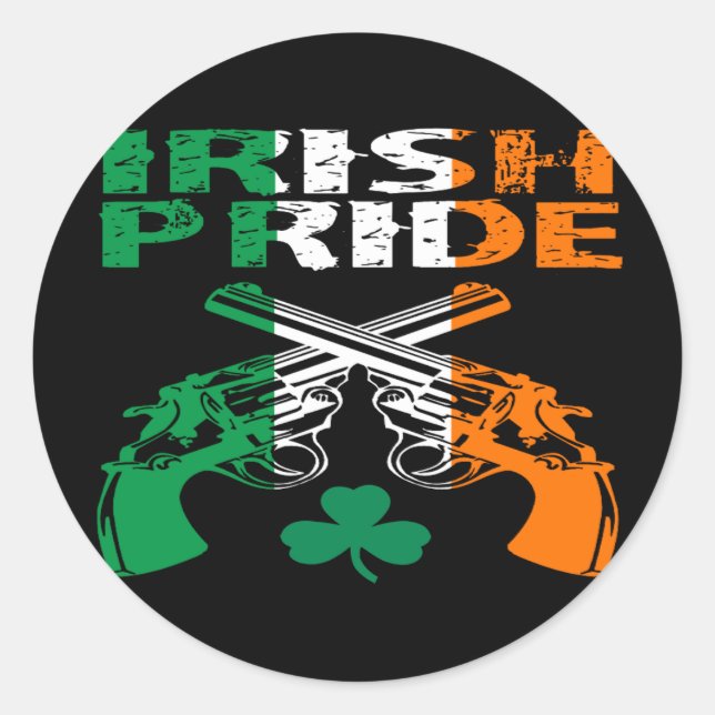 Irish Pride Sticker (Front)