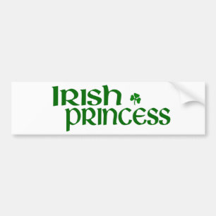 Irish Princess Bumper Sticker