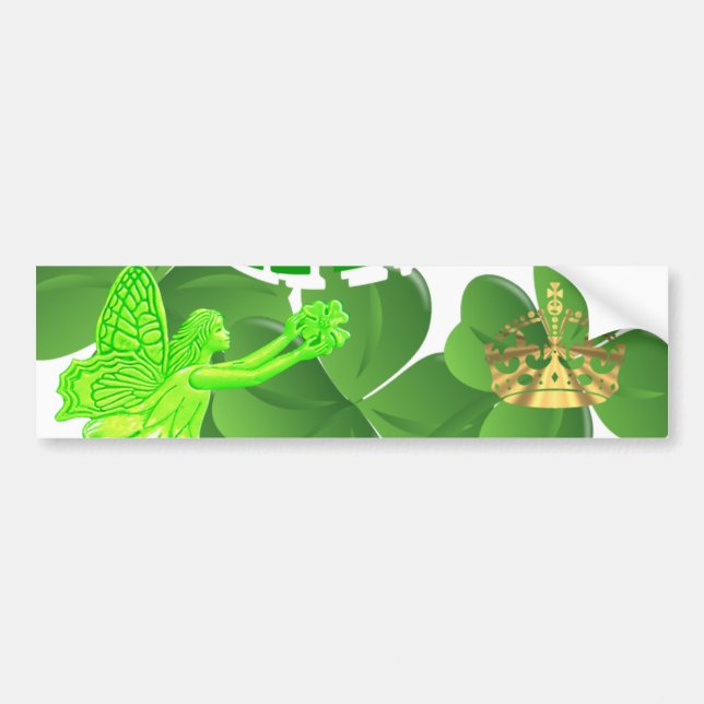 Irish princess bumper sticker (Front)