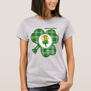 Irish Princess   Custom Name St. Patrick's Day T-Shirt