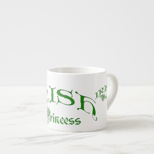 Irish Princess Espresso Cup (Front Right)