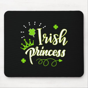 Irish Princess Gift For St. Patrick's Day Toddler_ Mouse Pad