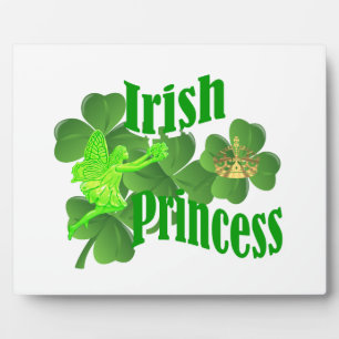 Irish princess plaque