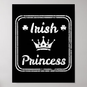 Irish Princess St Patricks Day Poster