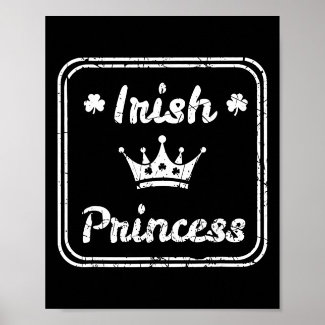 Irish Princess St Patricks Day  Poster (Front)