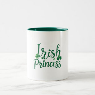 Irish Princess Two-Tone Coffee Mug