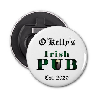 Irish Pub Bar Tavern Beer Soda Bottle Opener