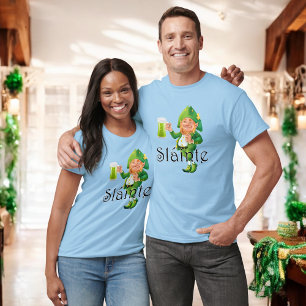 Irish Pub Leprechaun Toast Slainte T-Shirt