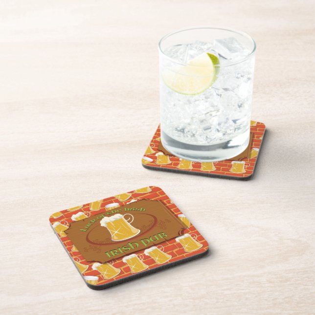 Irish Pub Sign Coaster (Right Side)