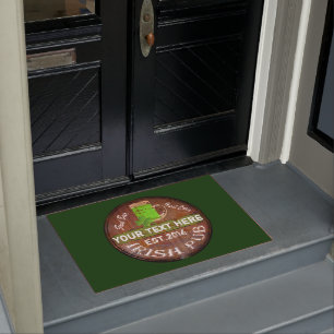 Irish pub sign doormat