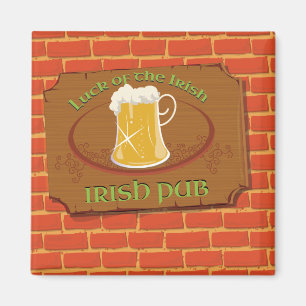 Irish Pub Sign Magnet