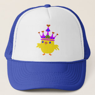♫♥Irish Queen Crowned Chicken Chic Trucker Hat♥♪ Hat