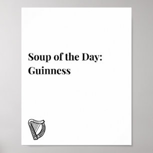 Irish Quote Poster, Guinness theme Poster