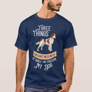 Irish Red And White Setter Dog Puppies Owner _10 T-Shirt