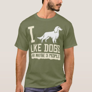 Irish Red And White Setter Dog Puppies Owner _20 T-Shirt