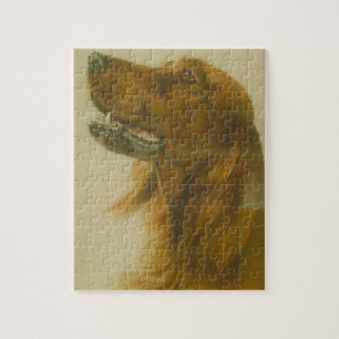 Irish Red Setter Dog Jigsaw Puzzle