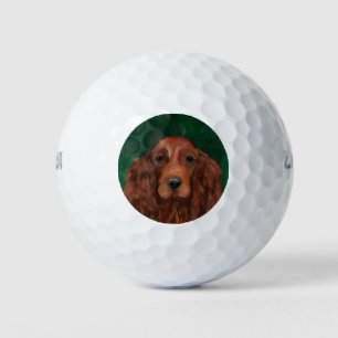 Irish Red Setter Golf Balls
